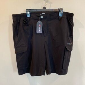 KPSun Men's Hiking Cargo Shorts NWT Black Size Xl